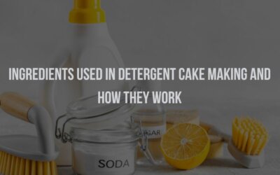 Ingredients Used in Detergent Cake Making And How They Work